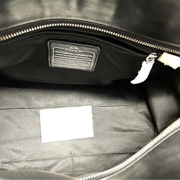 🔥🎁NWT! Coach Blake Carryall Satchel Handbag Gunmetal Msrp:$750.00 - Picture 12 of 13